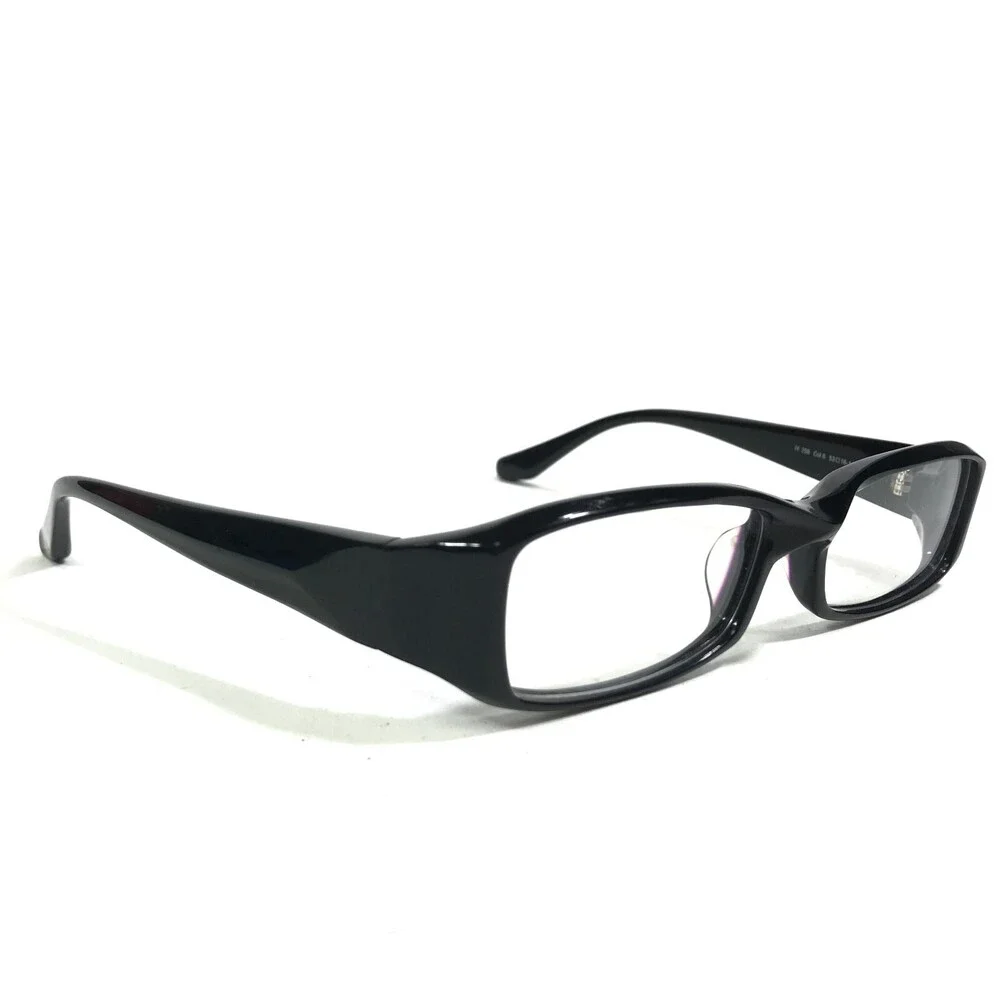 Iyoko-Inyake Eyeglasses Frames IY256 Col.6 Black Rectangular Full Rim 53-16-140